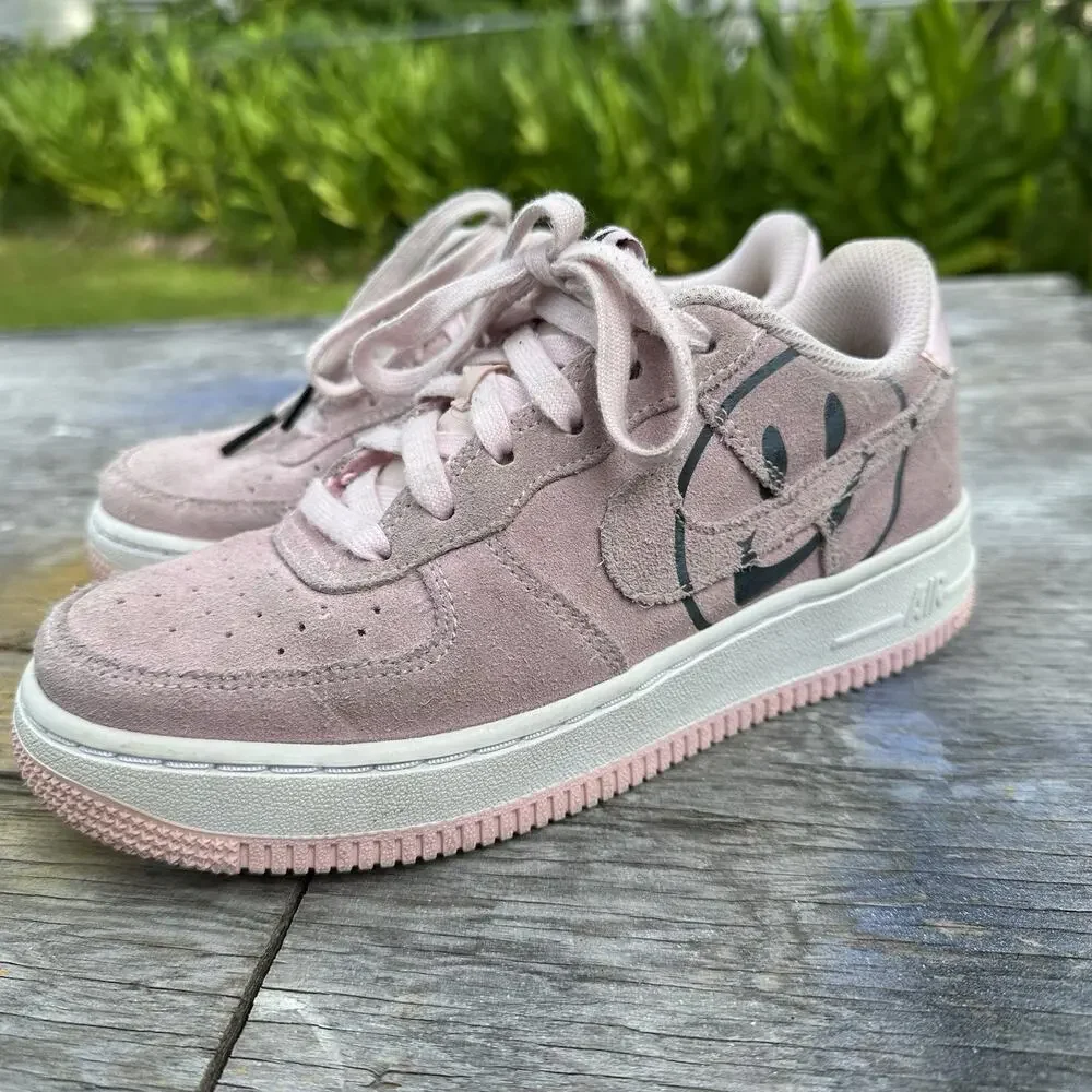 Nike Air Force One 1 LV8 Have A Nike Day Youth Size 3.5 Y Pink Sneakers